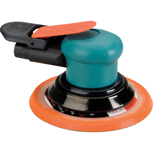 Ponceuses &agrave; orbite al&eacute;atoire 6" sans aspirateur Dynorbital-Spirit, Dia 6", Entr&eacute;e 1/4" NPT, 12 000 Tr/min R.M.G. Prévention
