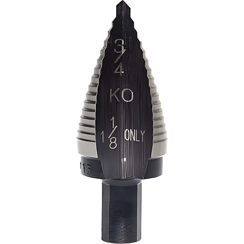 Foret &eacute;tag&eacute;, 1-1/8" - 1-1/8", Incr&eacute;ments de 5/32", Acier rapide R.M.G. Prévention