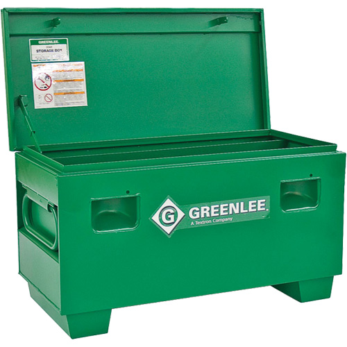 Jobsite Chest, 42" x 20" x 20", Steel, Green R.M.G. Prévention