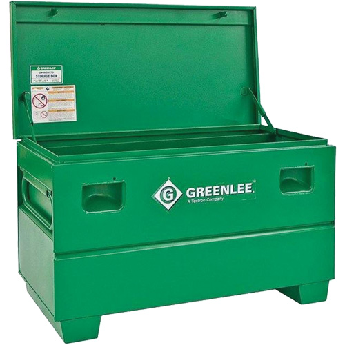 Jobsite Chest, 48" x 24" x 25", Steel, Green R.M.G. Prévention