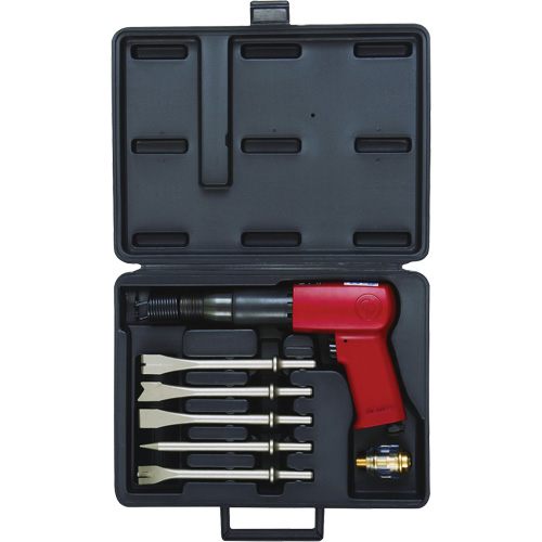Heavy-Duty Air Hammer Kit, 25 CFM, 1/4", 2300 BPM, 3/4" x 3-1/2" (19 mm x 89 mm) R.M.G. Prévention