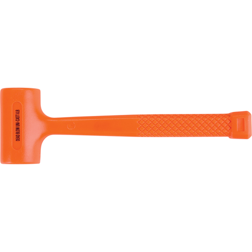 Dead Blow Hammer, 8 oz., Textured Grip, 10-1/2" L R.M.G. Prévention