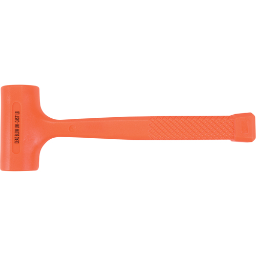 Dead Blow Hammer, 16 oz., Textured Grip, 11-3/4" L R.M.G. Prévention