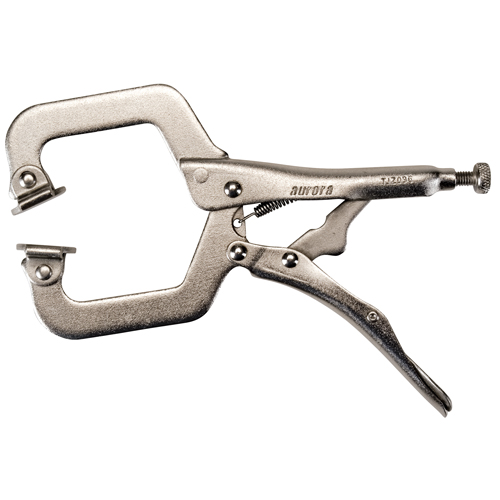 Locking Pliers with Swivel Pads, 6" Length, C-Clamp R.M.G. Prévention