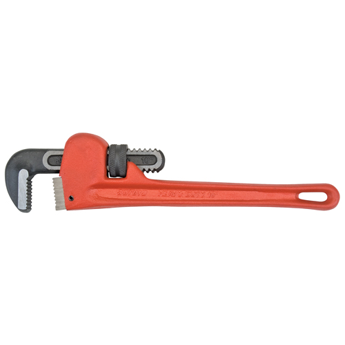 Pipe Wrench, 1-1/2" Jaw Capacity, 10" Long, Powder Coated Finish R.M.G. Prévention