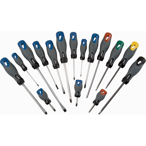 Screwdriver Set, 16 Pcs. R.M.G. Prévention