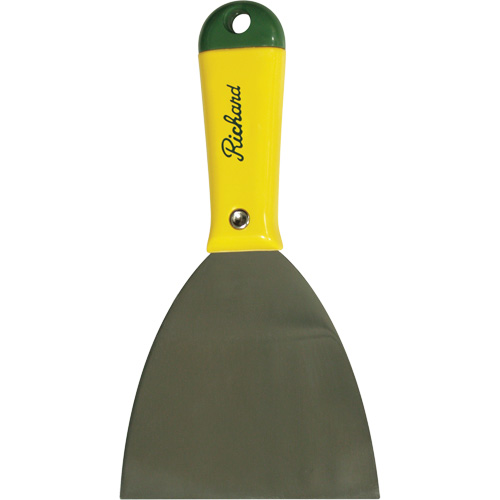 Couteau &agrave; galon sur joint flexible de s&eacute;rie Signature, Lame Acier &agrave; haute teneur en carbone, Largeur 4", Manche Polypropyl&egrave;ne R.M.G. Prévention