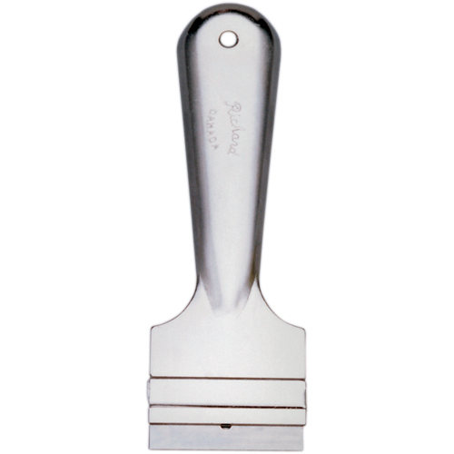 Grattoirs &agrave; lame de rasoir, Lame Acier &agrave; haute teneur en carbone, Largeur 1-1/2", Manche M&eacute;tal R.M.G. Prévention