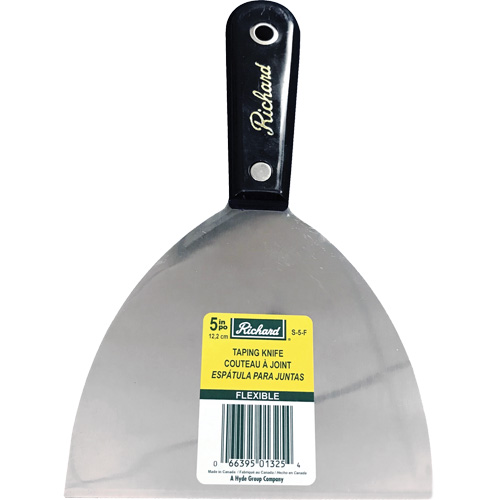 Couteau &agrave; galon sur joint flexible de s&eacute;rie Pro, 5", Lame en Acier &agrave; haute teneur en carbone R.M.G. Prévention