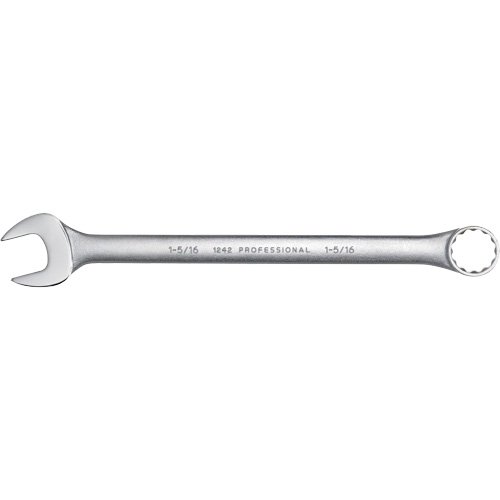 Cl&eacute; mixte, 12 pans, 1-5/16", Fini Satin R.M.G. Prévention