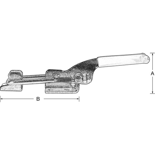 Latch Clamps, 360 lbs. Clamping Force R.M.G. Prévention