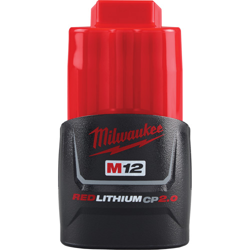 Bloc-piles M12 Redlithium 2.0, Lithium-ion, 12 V, 2 A R.M.G. Prévention