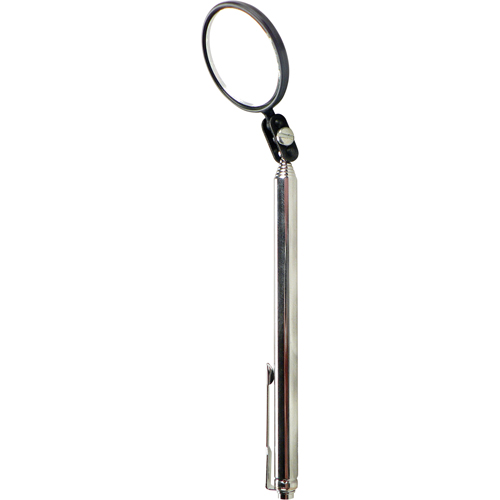 Miroir d'inspection, Circulaire, 1-1/2" lo x 1-1/2" la, T&eacute;lescopique R.M.G. Prévention
