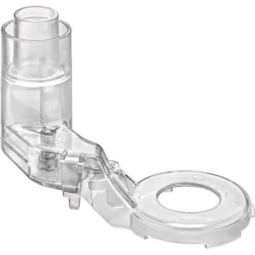 Adaptateur d'extracteur de poussi&egrave;re pour toupie &agrave; base plongeante R.M.G. Prévention