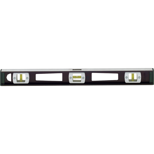 Top Read Level, 4' L, Aluminum, 3, Magnetic R.M.G. Prévention