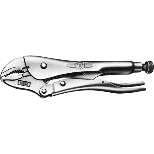 Vise-Grip&reg; Pliers with Wire Cutter, 4" Length, Curved Jaw R.M.G. Prévention