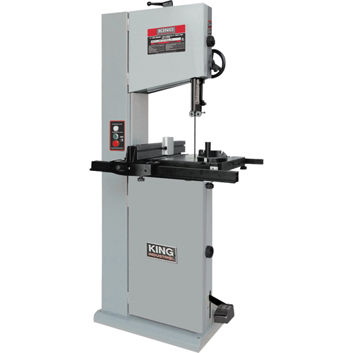 Scies &agrave; ruban de 14" pour le bois avec capacit&eacute; de d&eacute;doublement de 12", Vertical, 220 V R.M.G. Prévention