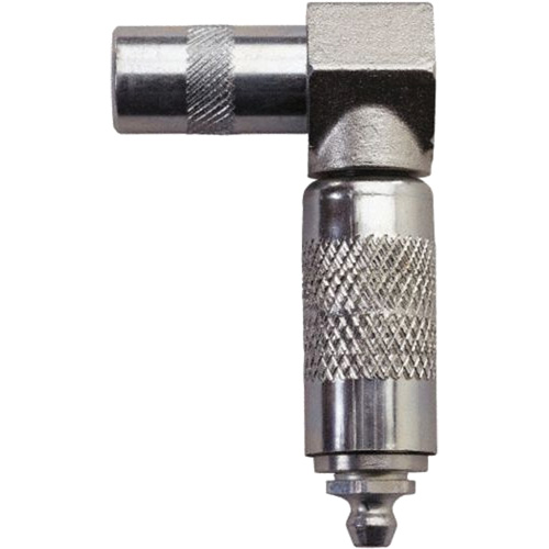 Coupleur &agrave; angle droit pour pistolet graisseur R.M.G. Prévention
