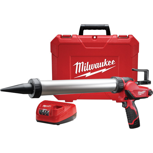 M12 Cordless Sausage Style Caulk & Adhesive Gun Kit R.M.G. Prévention