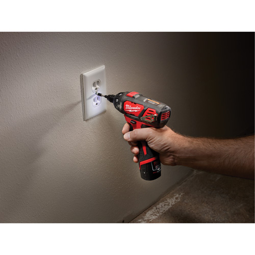 Ensemble de tournevis hexagonal M12, 1/4", 12 V, 175 lb-pi couple max., Lithium-ion bloc-pile R.M.G. Prévention