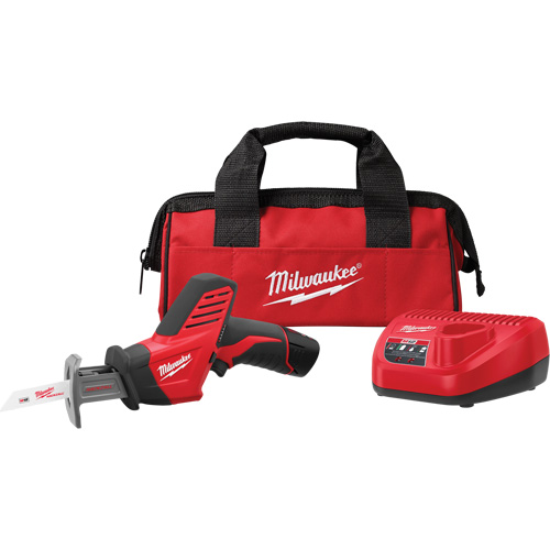 M12 Hackzall&reg; Reciprocating Saw Kit, 12 V, Lithium-Ion Battery, 0 - 3000 SPM R.M.G. Prévention