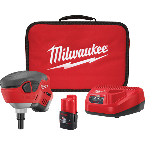 Trousse de cloueuse manuelle sans fil M12 , 12 V, Lithium-ion R.M.G. Prévention