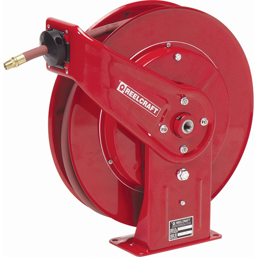 Hose Reels, Air/Water, 3/8" x 50', Single Hose, 300 psi R.M.G. Prévention