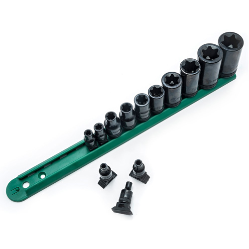 External Torx&reg; Socket Set, 1/2"/1/4"/3/8" Drive R.M.G. Prévention