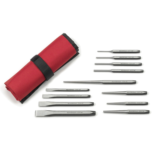 Punch & Chisel Set, 12 Pieces R.M.G. Prévention
