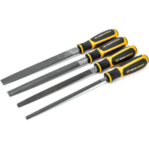 8" Bastard File Set, 4 Pcs R.M.G. Prévention