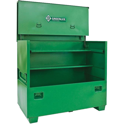 Coffre de chantier, 60" la x 30" p x 48" h, Vert R.M.G. Prévention