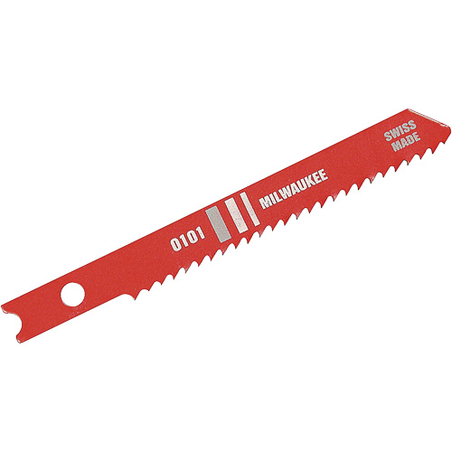 Lames de scie sauteuse, Acier rapide, Tige en U, 2-3/4" lo, 14 dents par pouce R.M.G. Prévention