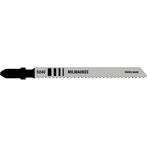 Lame de scie sauteuse, Bim&eacute;tal, Tige en T, 4" lo, 10 dents par pouce R.M.G. Prévention
