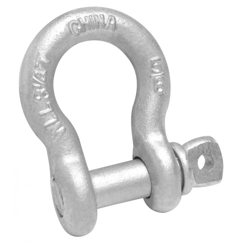 Anchor Shackle, 3/8", Screw Pin, Hot Dip Galvanized R.M.G. Prévention
