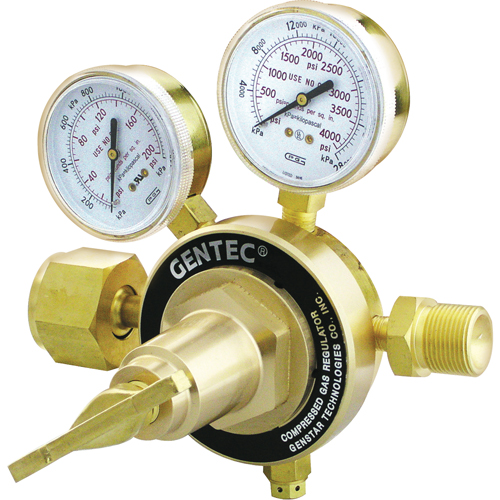 Heavy-Duty Manifold Regulator, Acetylene, 1"-11-1/2 NPS LH(M) Inlet R.M.G. Prévention