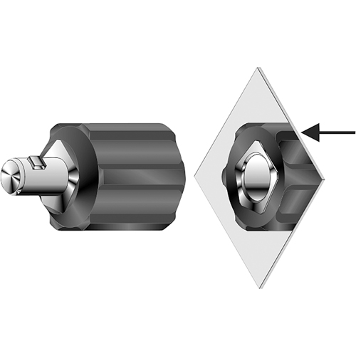 ADAPTAT 1 PIECE DINSE MALE LC-40/LC-10 FEMELLE R.M.G. Prévention