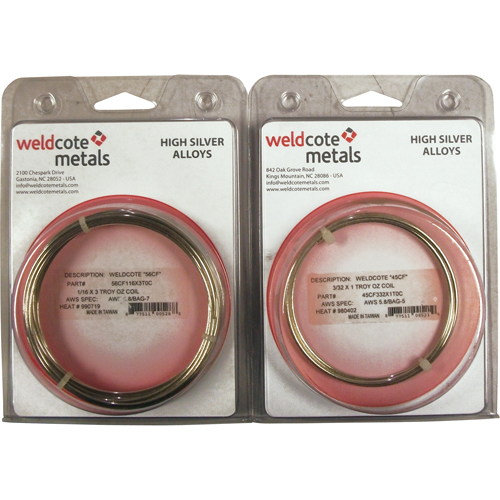 Alliages de brasage &agrave; haute teneur en argent R.M.G. Prévention