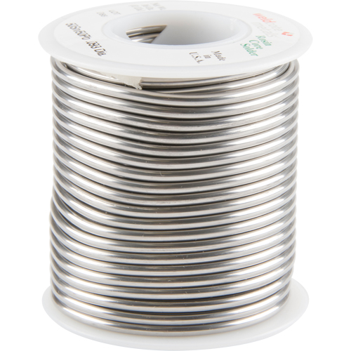 Common Solder, Lead-Based, 50% Tin 50% Lead, Rosin Core, 0.09375" Dia. R.M.G. Prévention