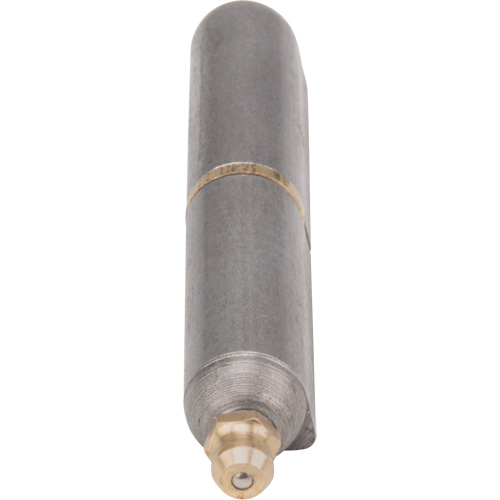 Charni&egrave;re &agrave; souder, 0,512" dia. x 3,15" lo, Acier doux a/goupille fixe en acier R.M.G. Prévention