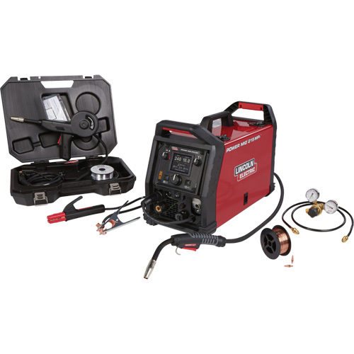 Soudeuse &agrave; proc&eacute;d&eacute; multiple POWER MIG 215 MPi One-Pak en aluminium, 120 V/230 V, 1 Ph, 60 Hz R.M.G. Prévention