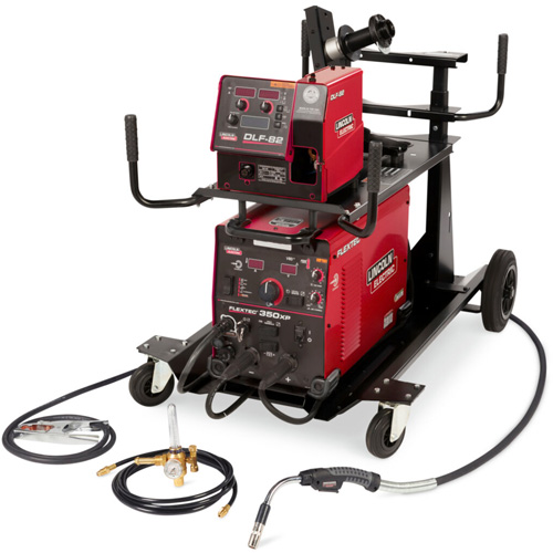 Flextec&reg; 350XP/DLF-82 Ready-Pak MIG Welding System, 380 V/460 V/575 V, 3 Ph R.M.G. Prévention