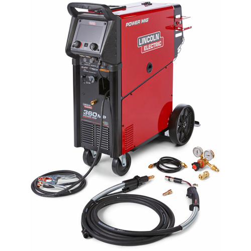 POWER MIG&reg; 360MP Multi-Process Welder, 208 V/230 V/460 V/575 V, 1 Ph, 50/60 Hz R.M.G. Prévention