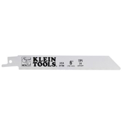 Lames de scie alternative, Bim&eacute;tal, 24 Dents par pouce, 6" lo x 3/4" la R.M.G. Prévention