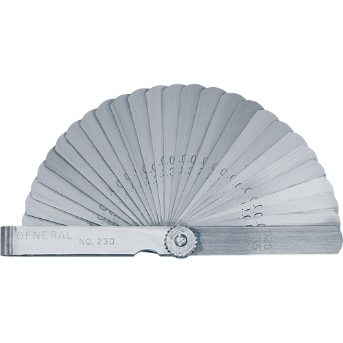 Economy Straight Leaf Feeler Gauge R.M.G. Prévention