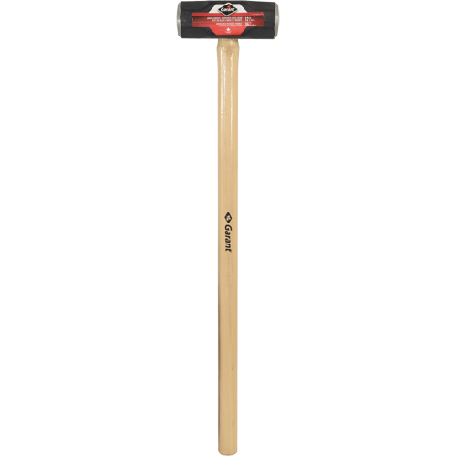 Masse &agrave; deux faces, 12 lb, 36" lo, Prise en Bois R.M.G. Prévention