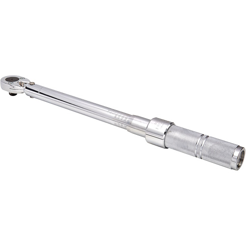 Micrometer Torque Wrench, 3/8" Square Drive, 10-80 ft-lbs. R.M.G. Prévention