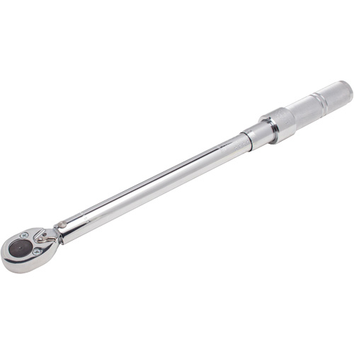 Micrometer Torque Wrench, 3/8" Square Drive, 20-100 ft-lbs. R.M.G. Prévention