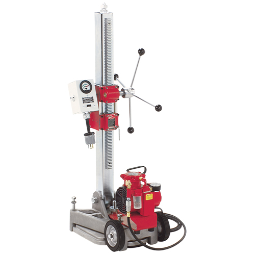 Diamond Coring Rig, Vac-U-Rig&reg; Kit and Meter Box R.M.G. Prévention