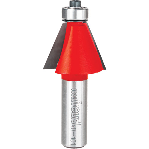 Router Bit - Chamfer Bit, 1-1/4" Dia., 1/2" Shank R.M.G. Prévention