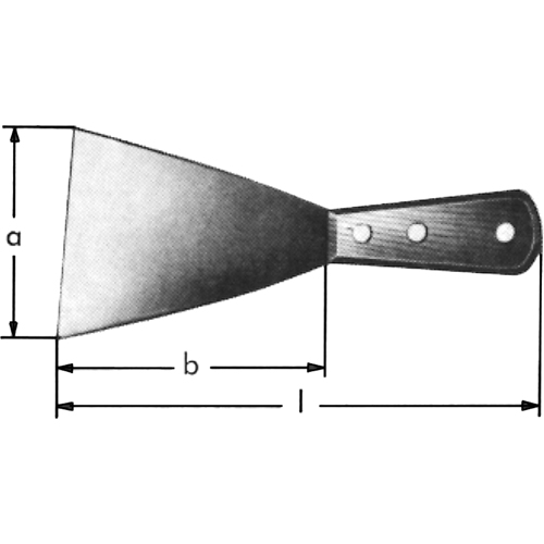 Couteaux &agrave; mastiquer & spatules R.M.G. Prévention
